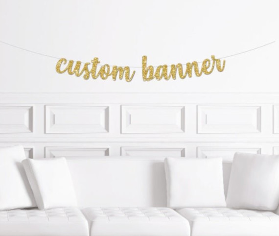Custom Cake Toppers and Banners Custom Cake Toppers and Banners